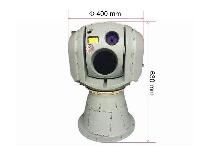 Sistema della macchina fotografica di EO stabilizzato girobussola IR con il telemetro laser termico della macchina fotografica 5Km di LWIR