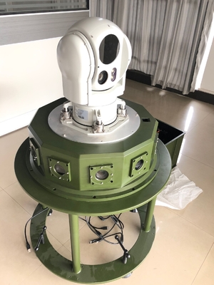 Gimbal di tracciamento EO/IR impermeabile e anti-vibrazione per navi di piccole e medie dimensioni